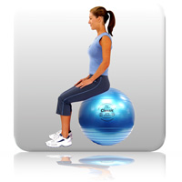 mediBall Classic 75cm - Blue